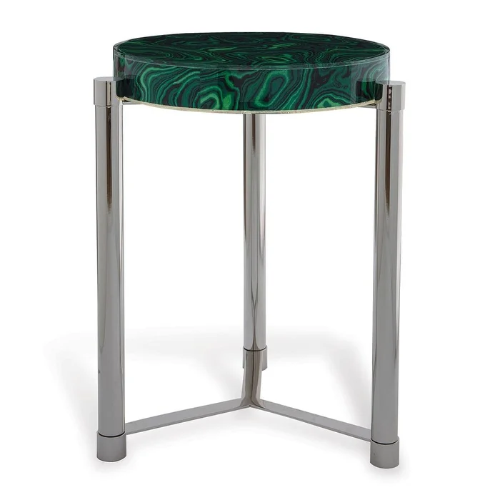 Malachite Accent Table