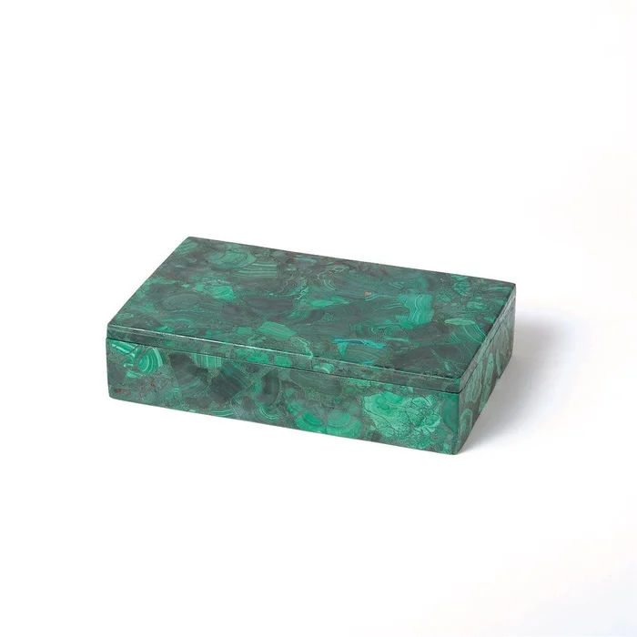 Malachite Stone Box