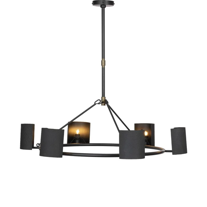 Maurice Chandelier – Antiqued Iron