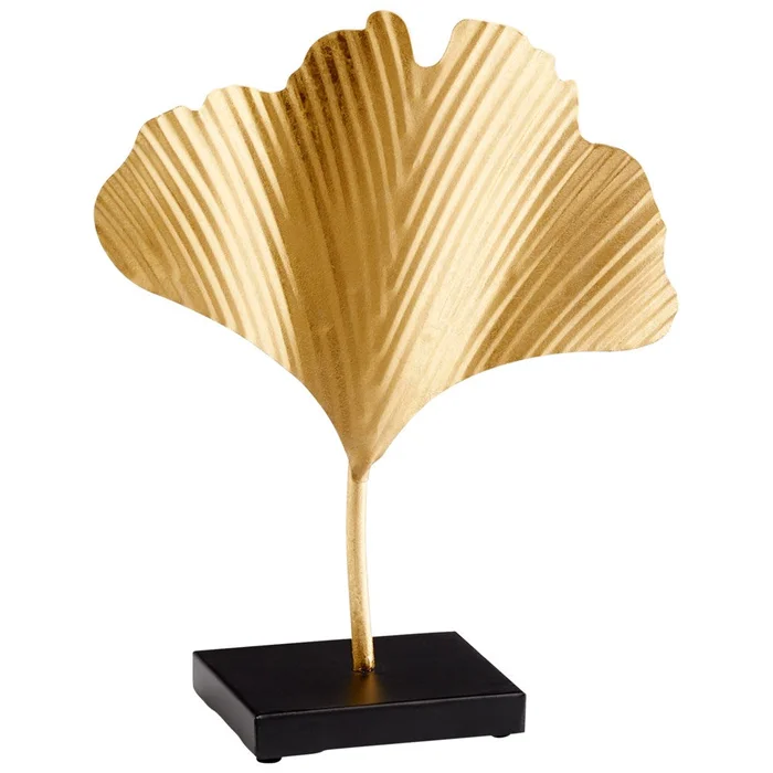Med Palme D’Or Sculpture – Gold-Amber