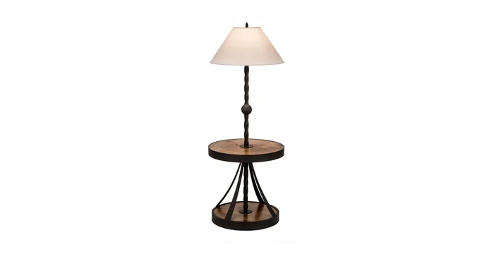 Meyda Tiffany Achse 58″ Tall Dual Function Floor Lamp