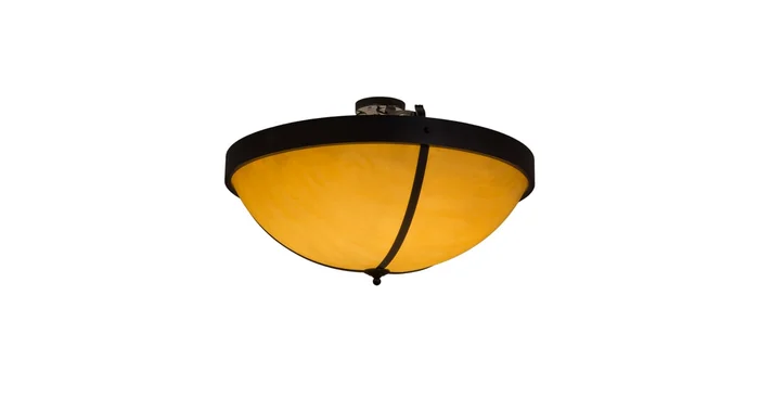Meyda Tiffany Alysiales 6 Light 36″ Wide Semi-Flush Bowl Ceiling Fixture