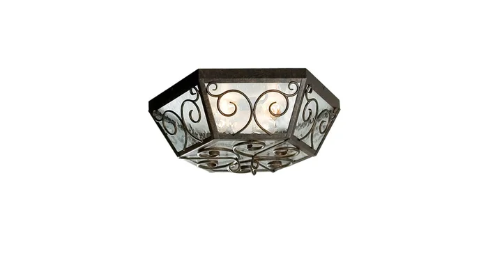 Meyda Tiffany Camilla 4 Light 24″ Wide Flush Mount Ceiling Fixture