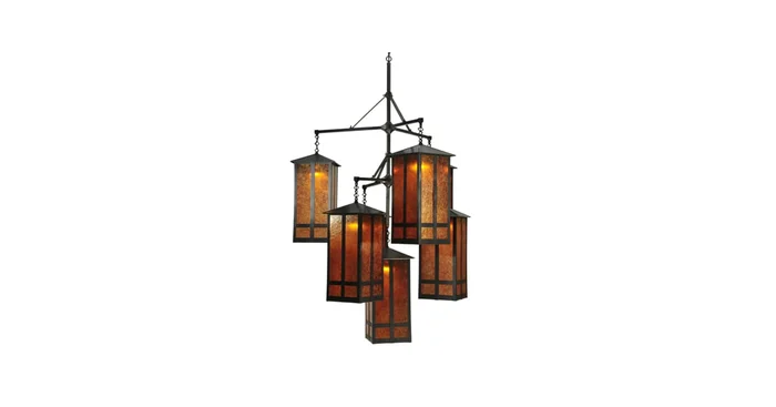 Meyda Tiffany Church Street 7 Light 58″ Wide Chandelier