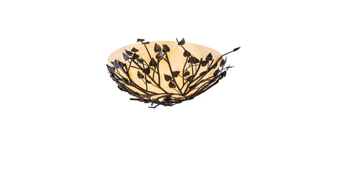 Meyda Tiffany Espe 4 Light 40″ Wide Semi-Flush Bowl Ceiling Fixture