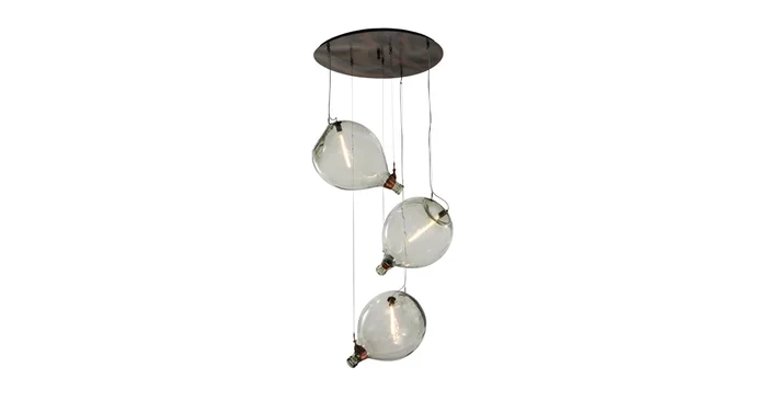 Meyda Tiffany Euri Tanta 3 Light 40″ Wide Multi Light Pendant