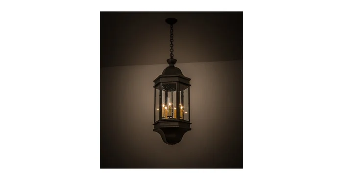 Meyda Tiffany Gascony 6 Light 15″ Wide Taper Candle Pendant