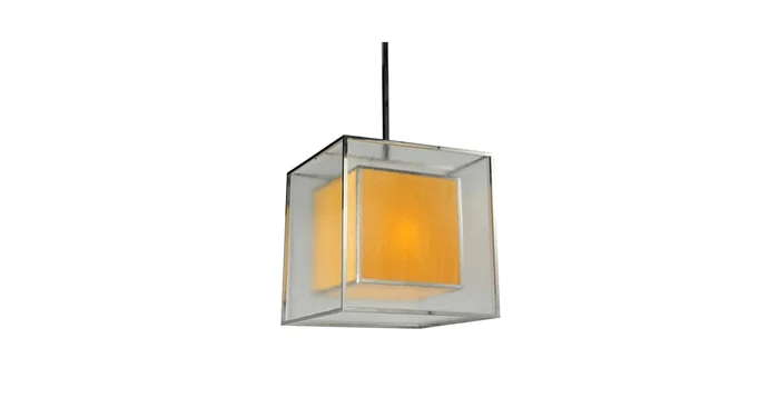 Meyda Tiffany Quadrato 3 Light 31″ Wide Pendant