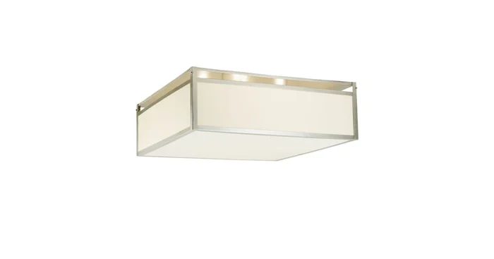 Meyda Tiffany Quadrato Illusion 4 Light 36″ Wide Semi-Flush Square Ceiling Fixture
