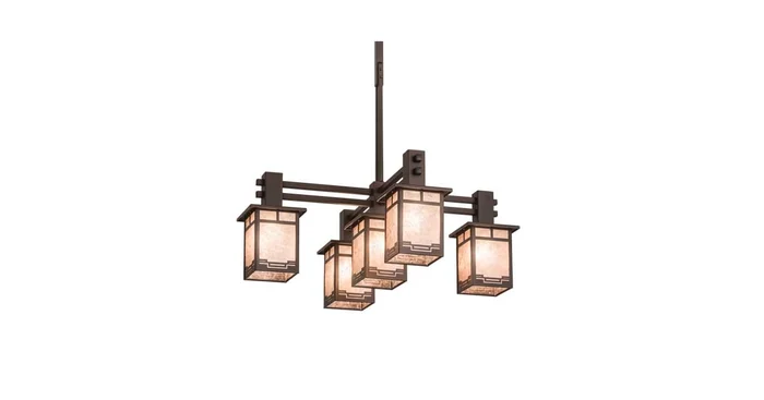 Meyda Tiffany Roylance 5 Light 36″ Wide Chandelier