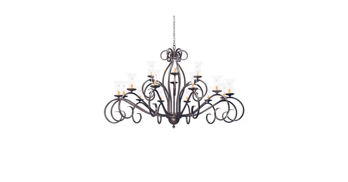 Meyda Tiffany Sienna 18 Light 72″ Wide Chandelier