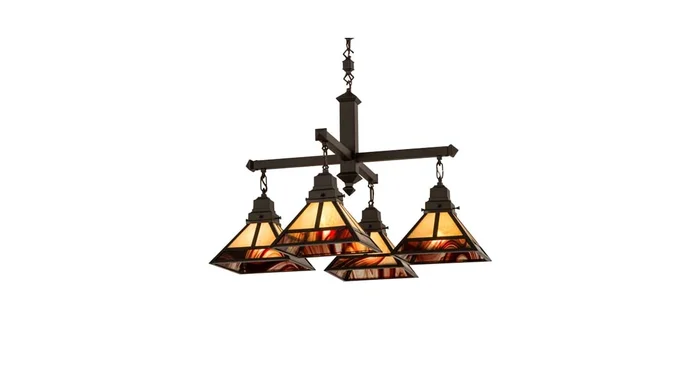 Meyda Tiffany T Mission 4 Light 43″ Wide Chandelier