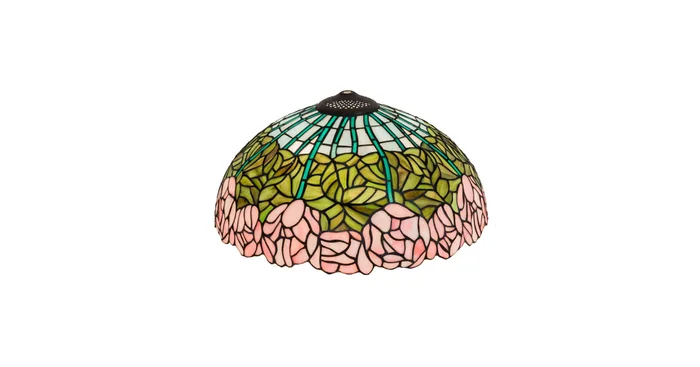 Meyda Tiffany Tiffany Cabbage Rose 8″ Tall Lamp Shade