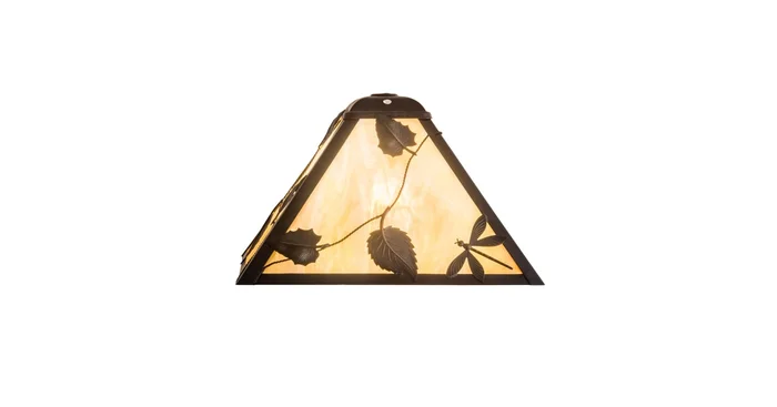 Meyda Tiffany Vine Leaf 5.5″ Tall Lamp Shade