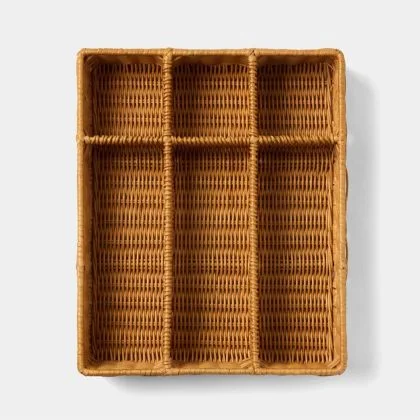 Micaela Flatware Tray by Blue Pheasant