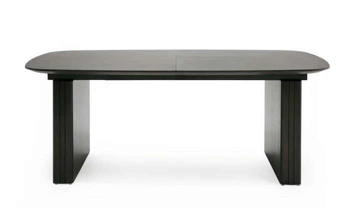 Modrest Calhoun – Modern Smoked Oak Extendable Dining Table