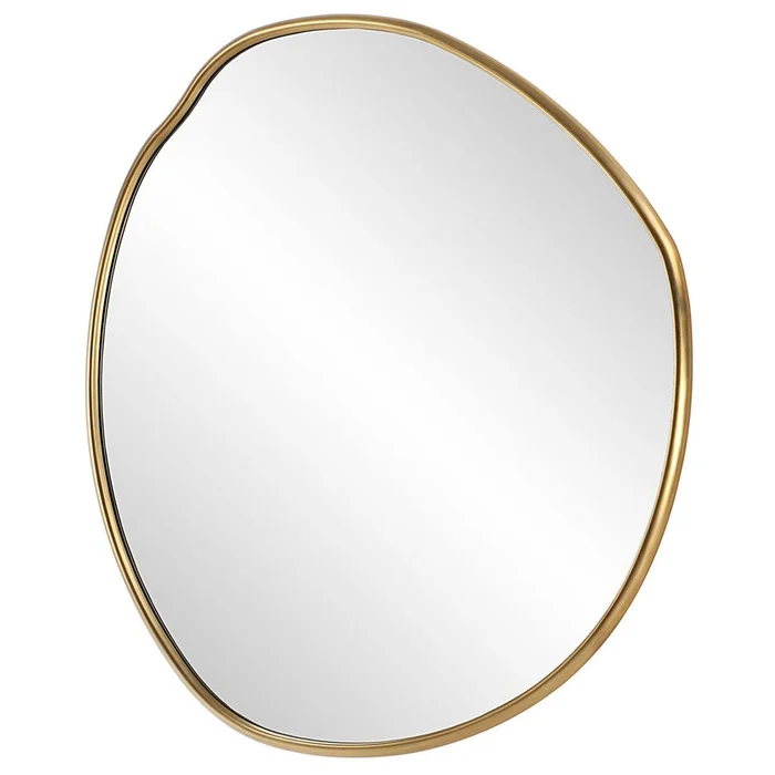 Molten Brass Mirror