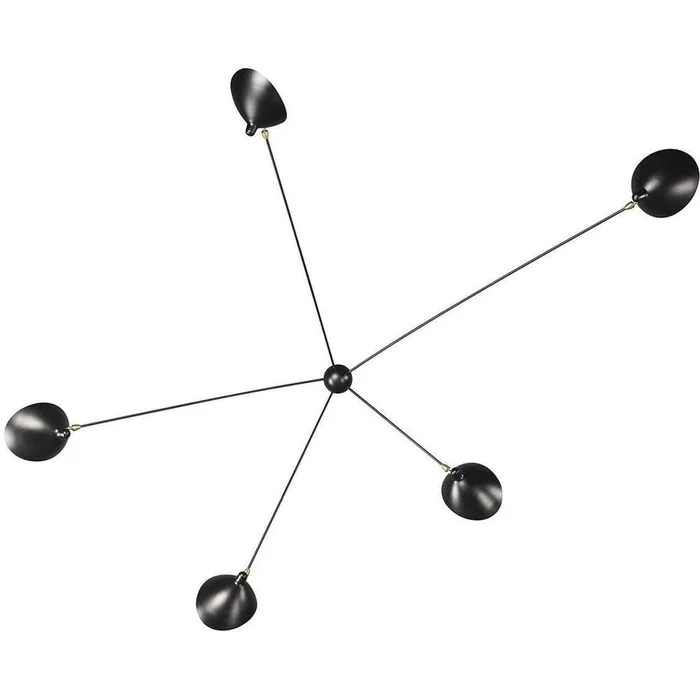 Mouille Five Arm Spider Sconce