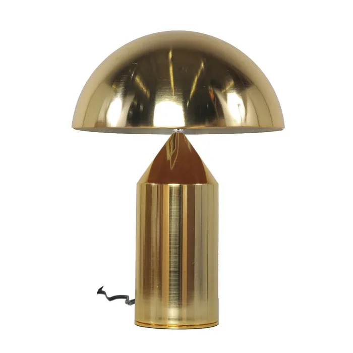 Mushroom Dome Table Lamp – Brass