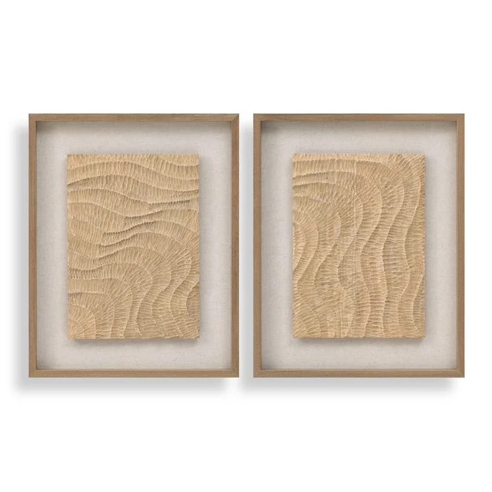 Muted Forestscape, Set of 2