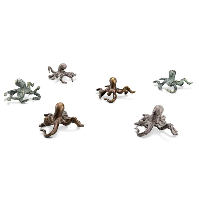 Octopus Minimals Set of 6 By SPI Home – 2in Height
