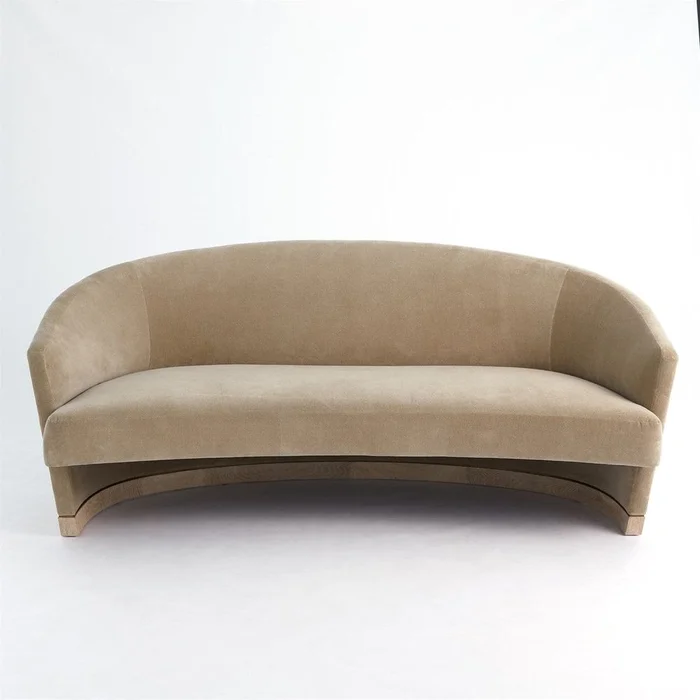 Ophelia 76″ Curved Loveseat