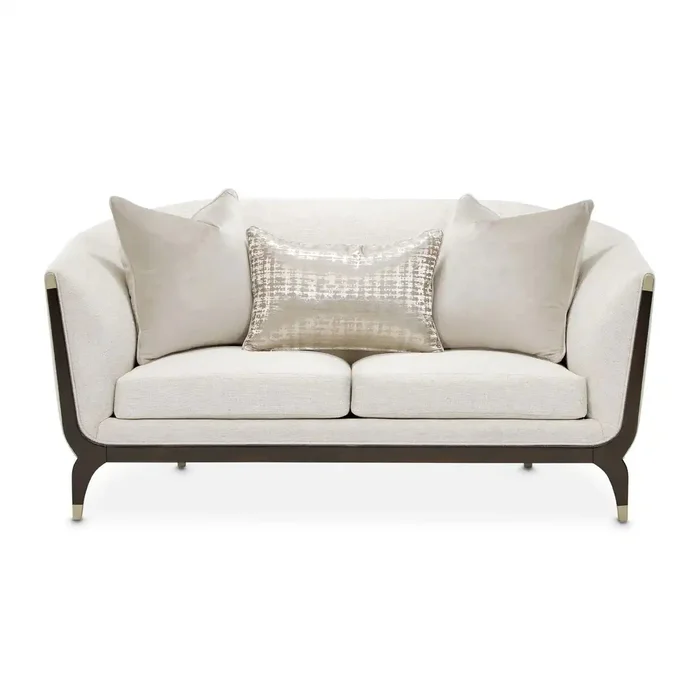 Paris Chic – Loveseat – Cremini / Espresso