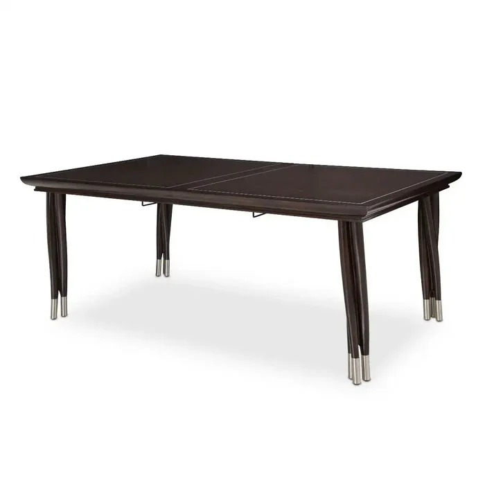 Paris Chic – Rectangular Dining Table – Espresso Brown