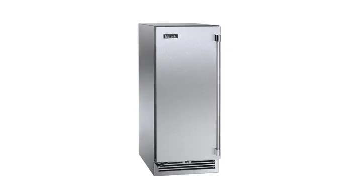 Perlick 15 Inch Wide 20 Bottle Capacity Built-In Outdoor Wine Cooler with Left Hinge