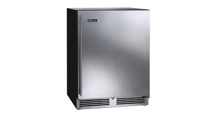 Perlick 24 Inch Wide 32 Bottle Capacity ADA Compliant Built-In Wine Cooler with Right Hinge