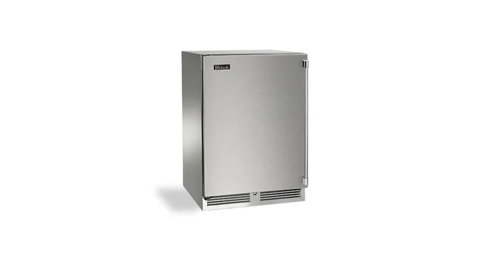 Perlick 24 Inch Wide 32 Bottle Capacity Built-In Wine Cooler with Left Hinge and Door Lock