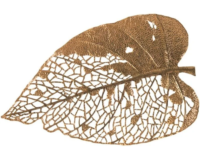 Phillips Collection Birch Leaf Wall Art, Copper, Large