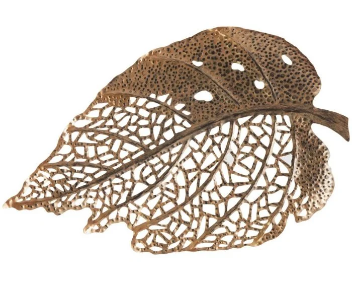 Phillips Collection Birch Leaf Wall Art, Copper, Small (Dropshippable)