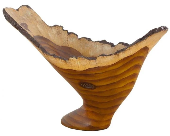 Phillips Collection Burled Vase, Faux Bois (Dropshippable)