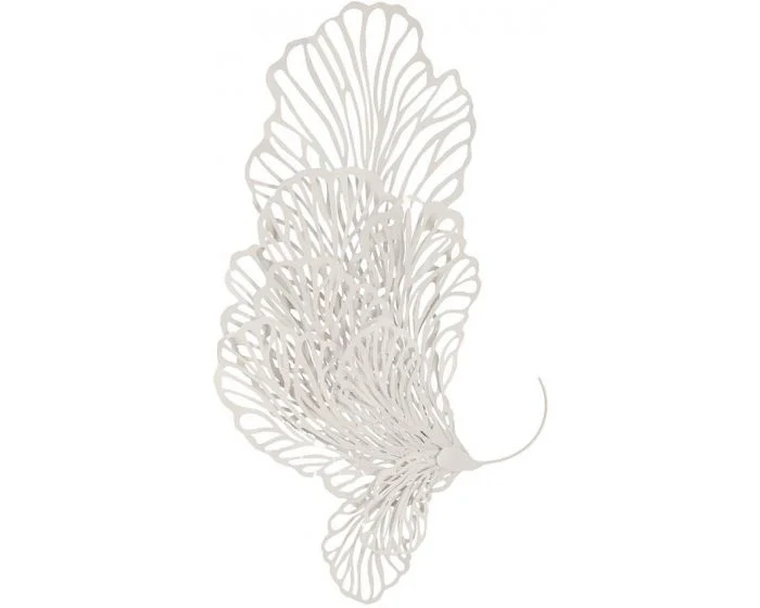 Phillips Collection Butterfly Wall Art, White, Medium (Dropshippable)