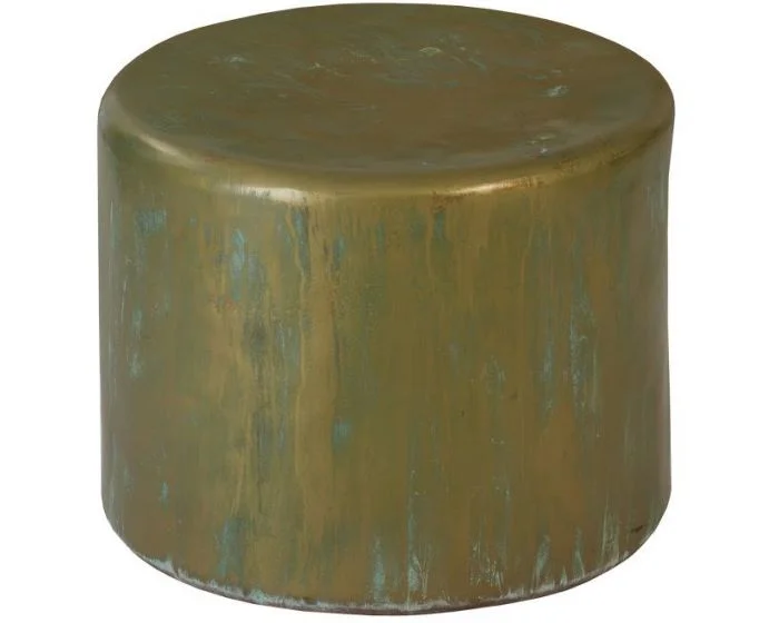 Phillips Collection Button End Table, Lichen Finish (Dropshippable)
