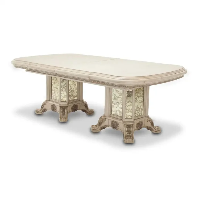 Platine de Royale – Rectangular Dining Table – Champagne