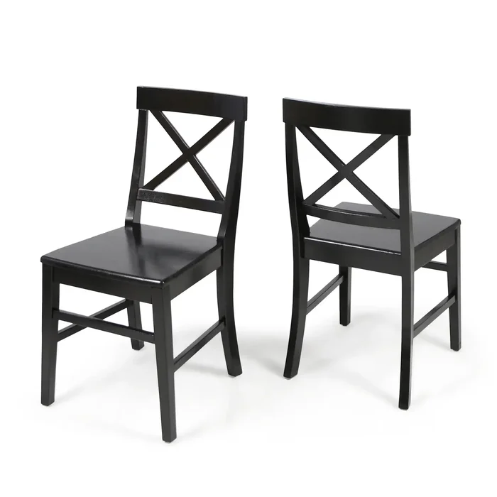 Plethora – Dining Chair With X Shaped Back (Set of 2)