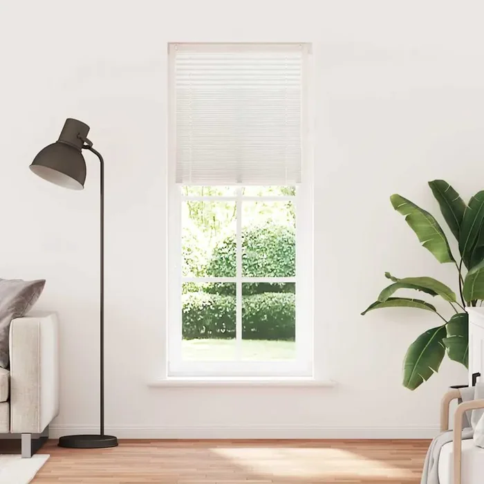 Plisse Blind 90x200cm White Pleated Blind
