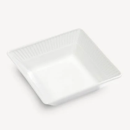 Plisse Square Dish by Pillivuyt