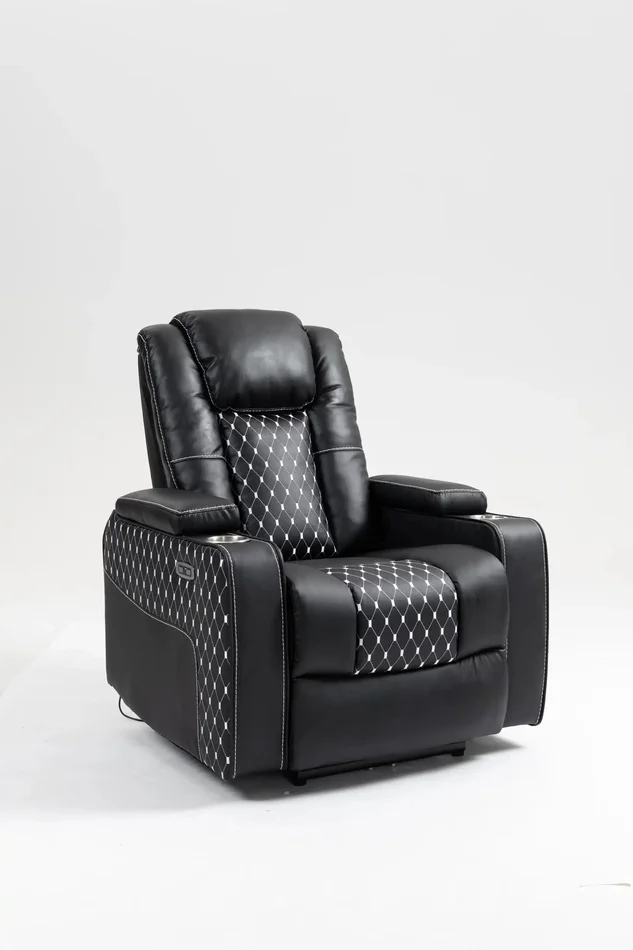 Power Lift Recliner Chair – Black