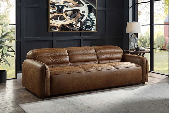 Rafer 95″L Upholstered Sofa