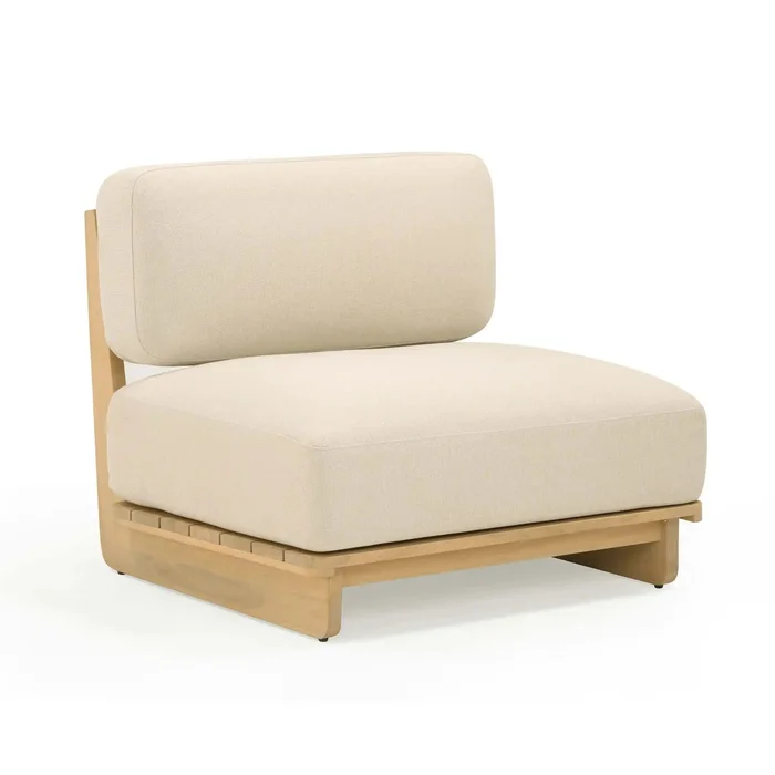 Reavan – Outdoor Lounge Chair – Cream