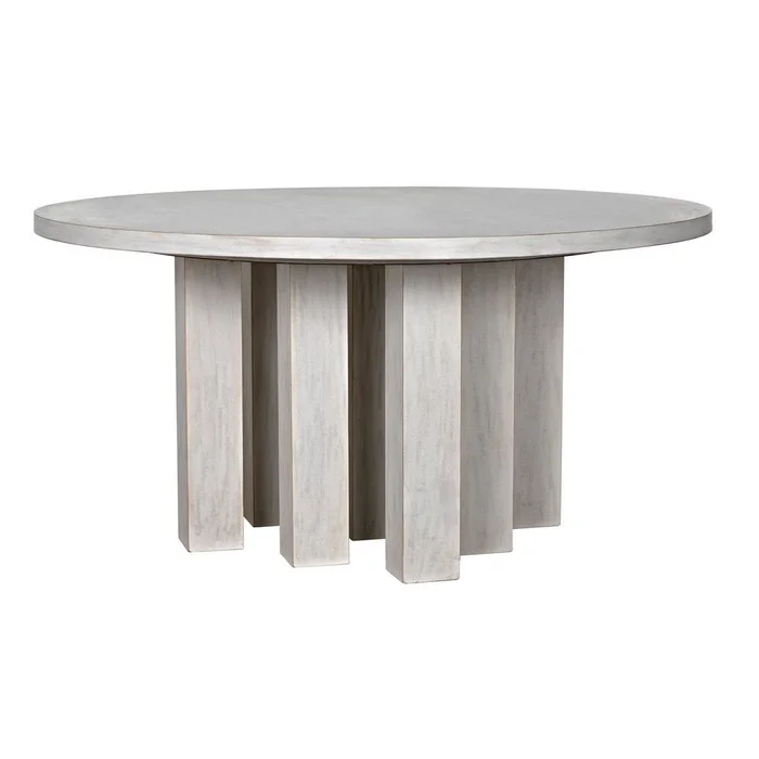Resistance Dining Table – White Wash