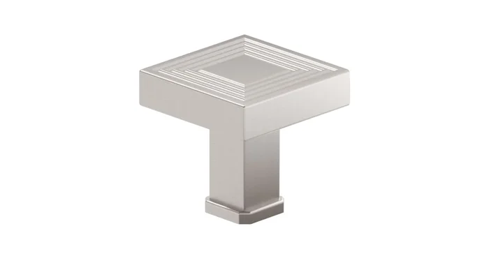 Richelieu 1-3/8 Inch Square Cabinet Knob