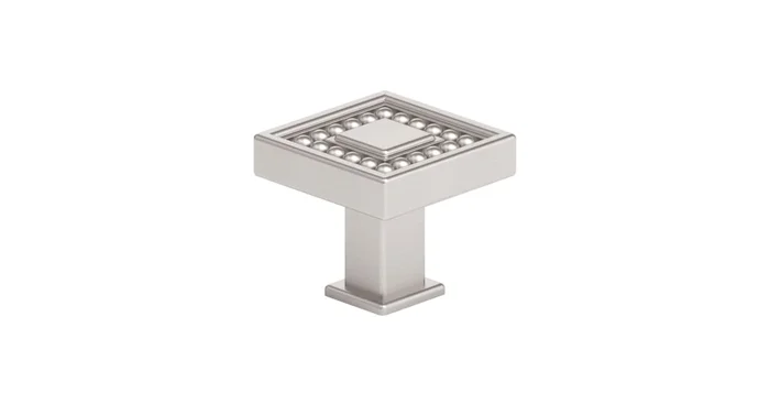 Richelieu 1-5/16 Inch Square Cabinet Knob