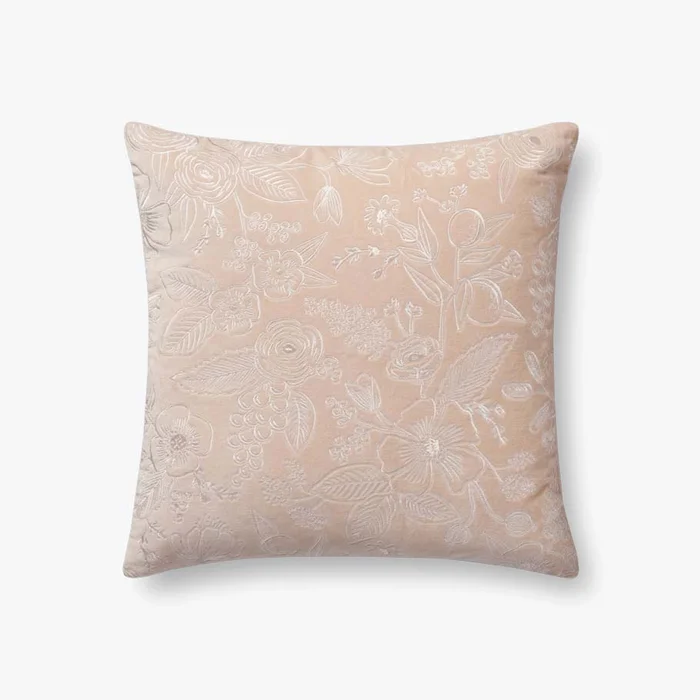 Rifle Paper Co. x Loloi Pillows PRP0056 Blush