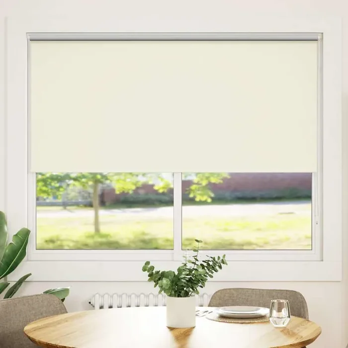 Roller blind blackout 140 x 175 cm beige