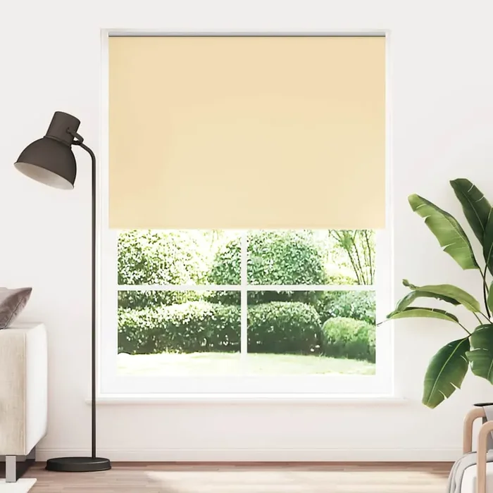 Roller Blind Blackout 140 x 230 cm Beige