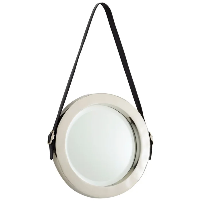 Round Venster Mirror – Silver-Grey-Smoke
